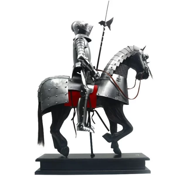 STERLING Iron Knight Equestrian Decorative Ornament