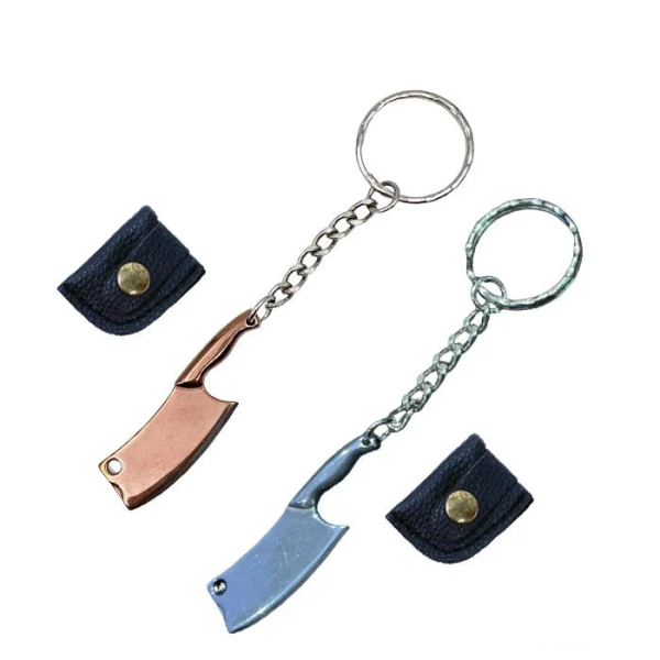 STERLING Mini Knife Keychain - Gold/Silver 20 pcs