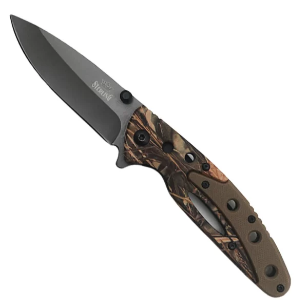 STERLING 11.43 cm Camouflage Liner Lock Pocket Knife